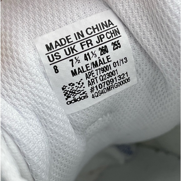 adidas Rare (2013) Antiqued Clear Sole  shell top Mens size 8 - Picture 4 of 9